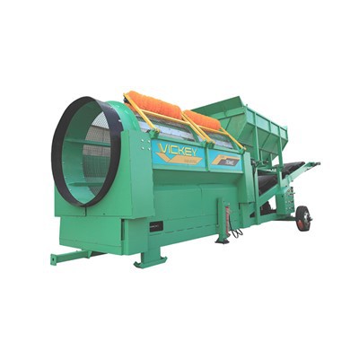 510W draagbare trommelzeef